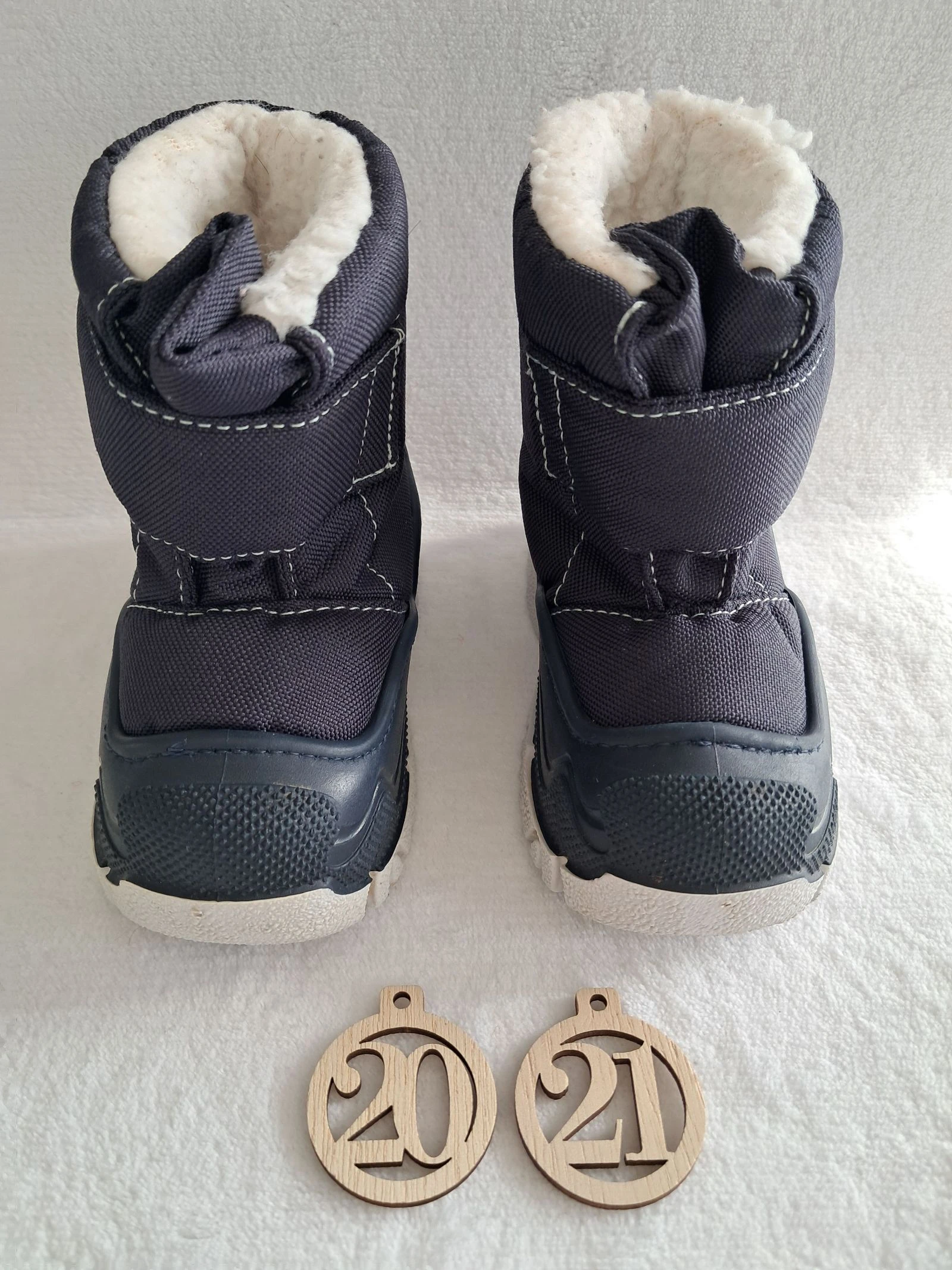 Furry boot size 20/21 – photo 3